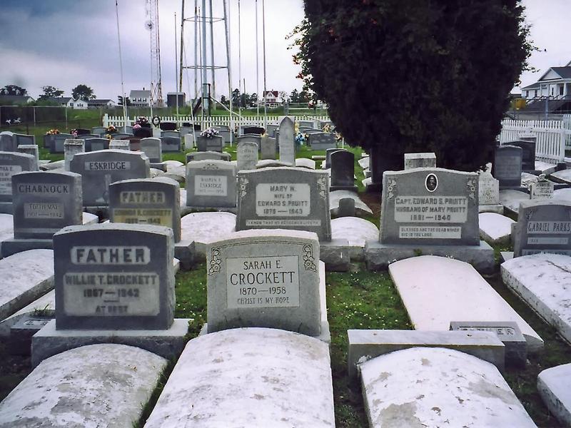 Cemetery on Tangier Island
