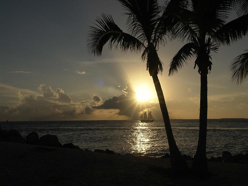 Sunset over Key West