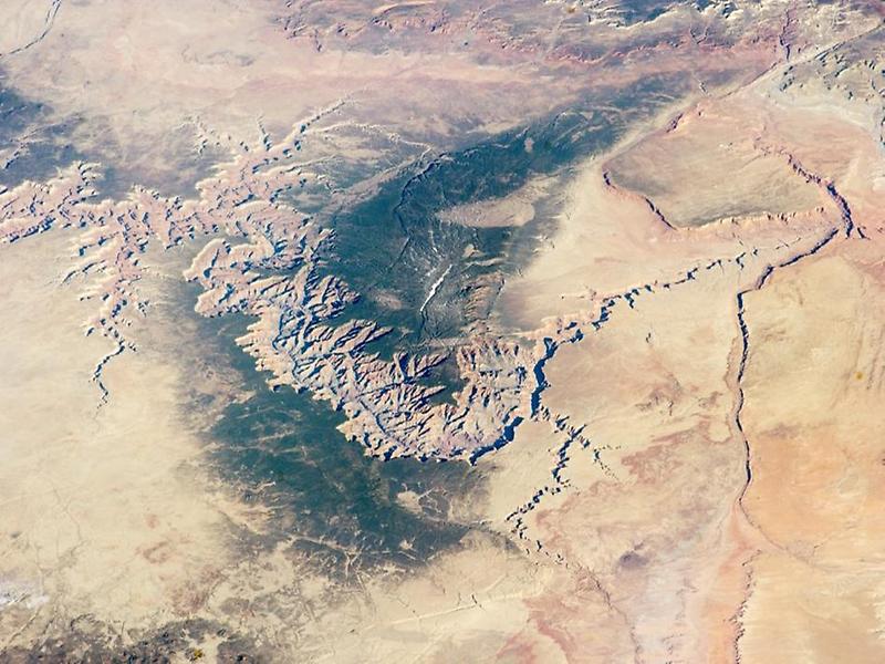 Grand Canyon from ISS