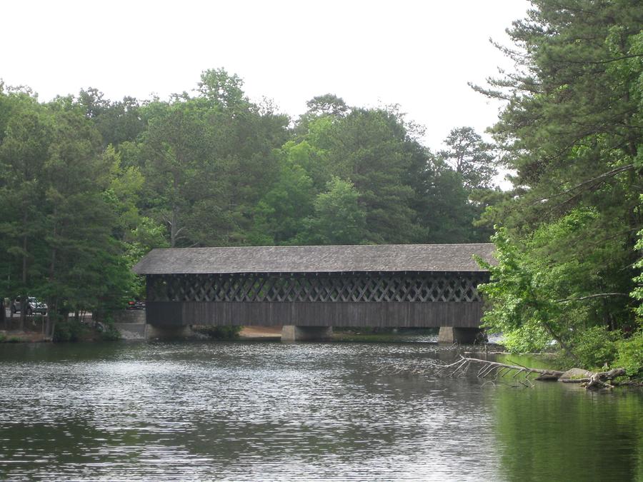 Atlanta Stone Mountain Lake Covered Bridge