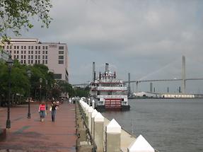 Savannah Riverfront & Talmadge Memorial Bridge