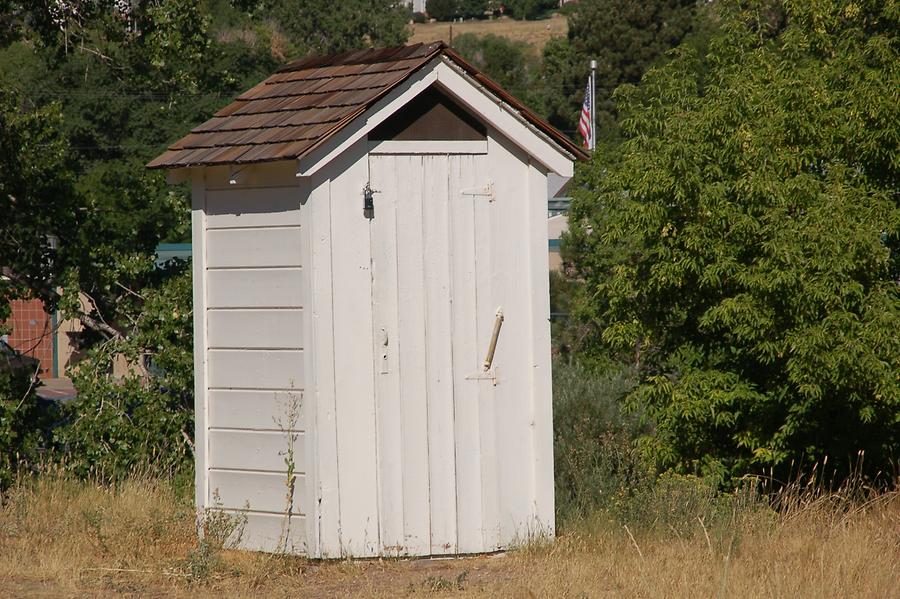Outhouses also belong to the history of Golden
