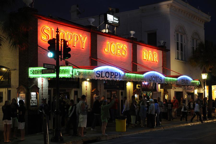 Key West - Sloopy Joe's at Night