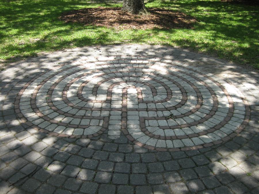 New Orleans Audubon Park Entrance Labyrinth