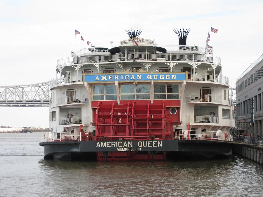 New Orleans Mississippi Waterfront American Queen