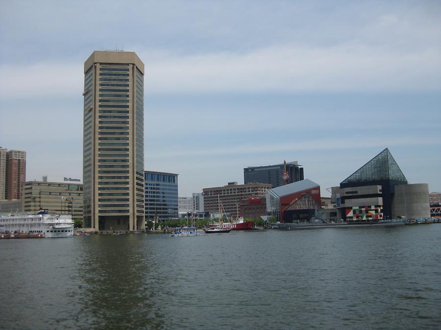 Baltimore Inner Harbor und World Trade Center