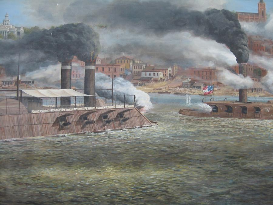 Vicksburg Riverfront Murals Civil War on the Mississippi River