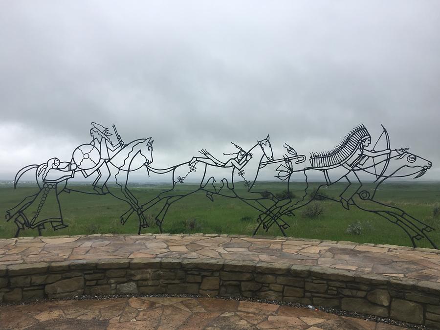 Little Bighorn Battlefield National Monumnet - Indian Memorial
