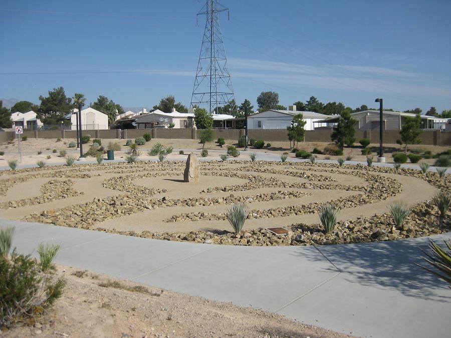 Las Vegas Charlie Frias Park Labyrinth