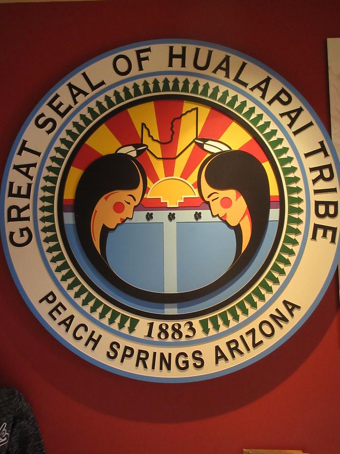 Grand Canyon West - Great Seal of Hualapai Tribe