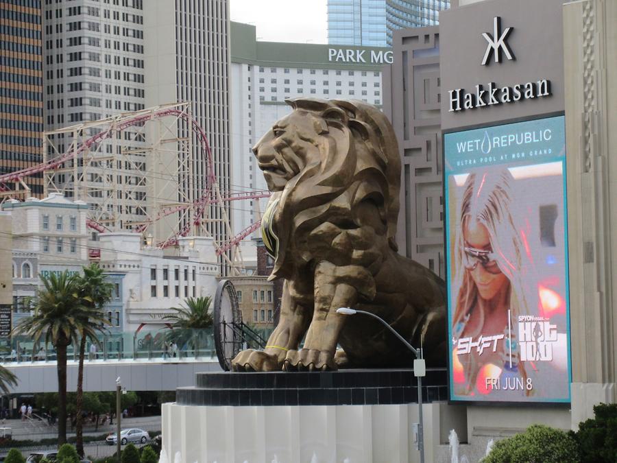 Las Vegas - MGM Grand - MGM Lion