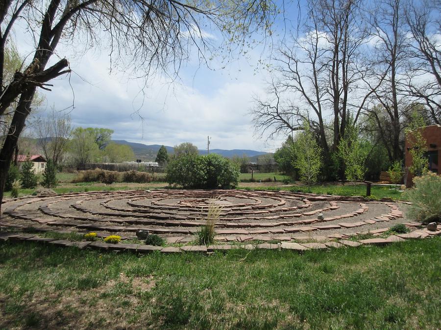 Ranchos de Taos - Adobe & Pines Labyrinth