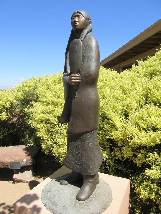 Santa Fe - The Museum of Indian Arts & Culture - 'As Long as the Water Flows' by Allan Houser 1988