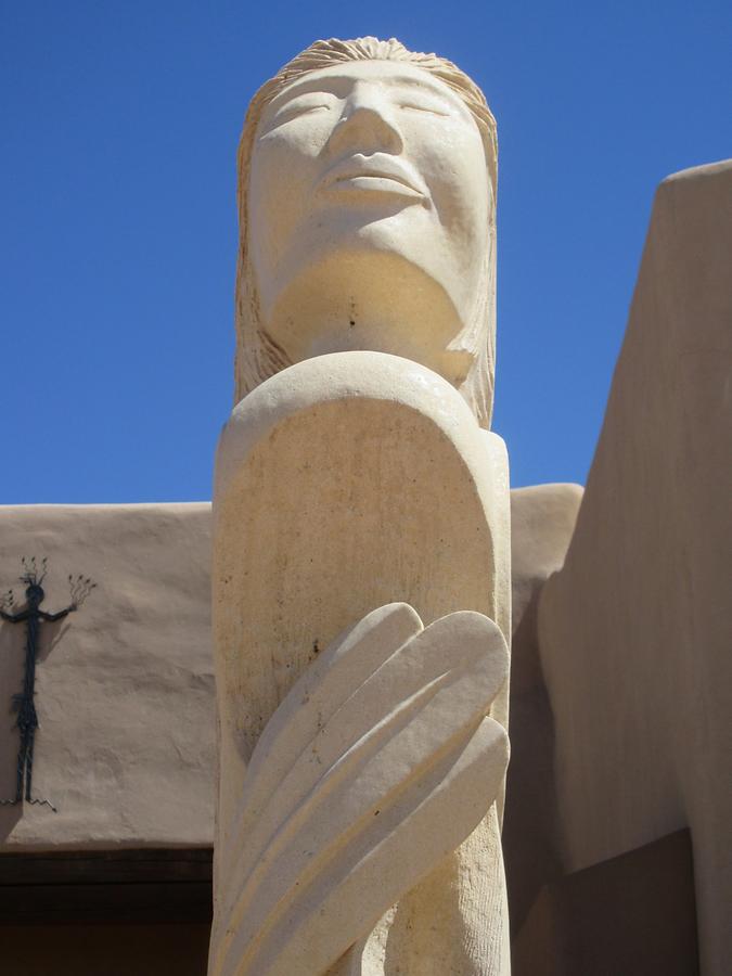 Santa Fe - The Museum of Indian Arts & Culture - 'Prayers for the Future' by Rollie Grandbois 1999