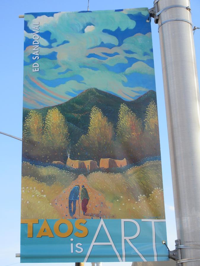 Taos - Poster 'Taos is Art'