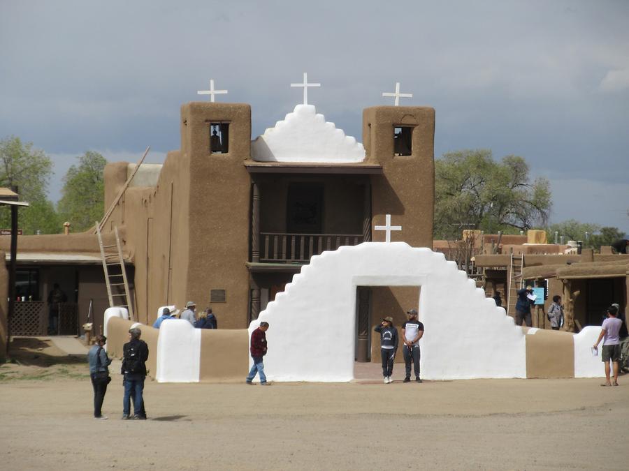 Taos - Taos Pueblo - Church
