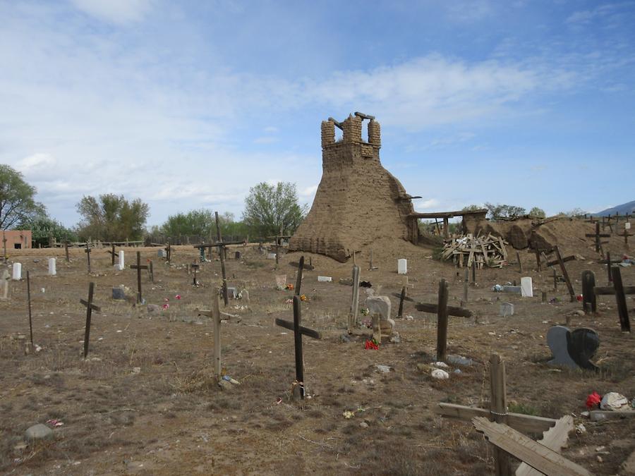 Taos - Taos Pueblo - Graveyard