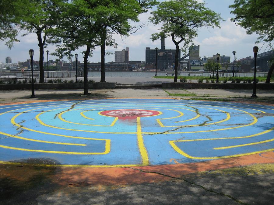 NYC East River Park Labyrinth