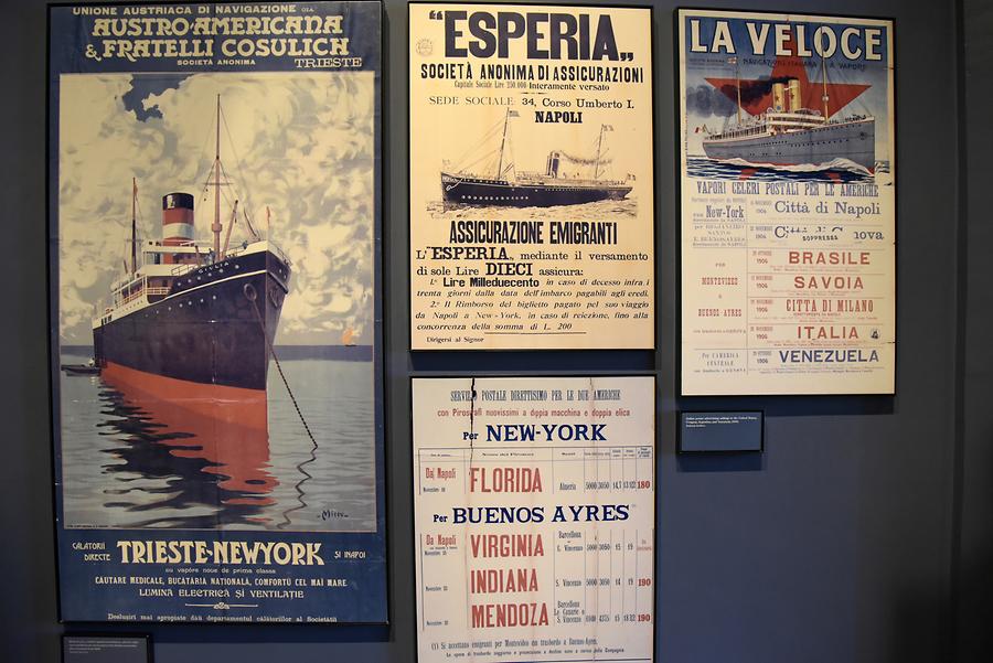 Ellis Island - Immigration Museum; Ferry Poster