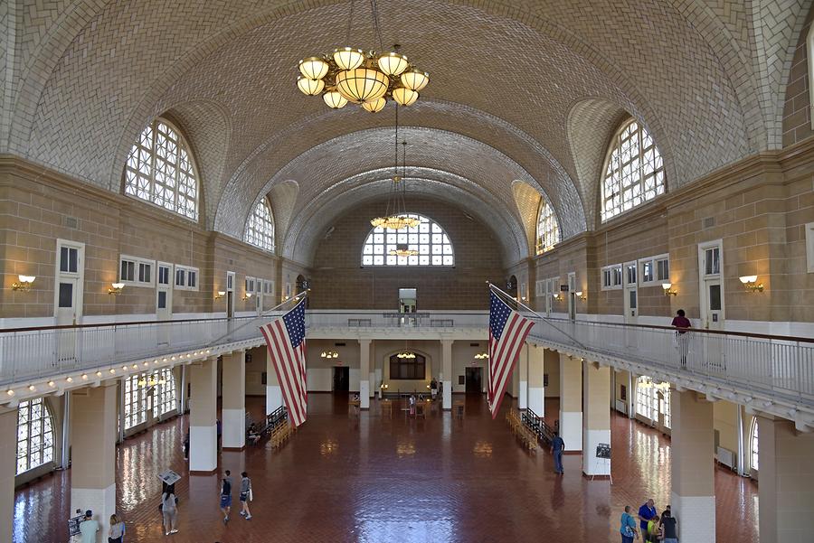 Ellis Island - Immigration Museum; Inside