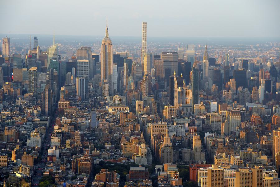 View over Midtown Manhattan