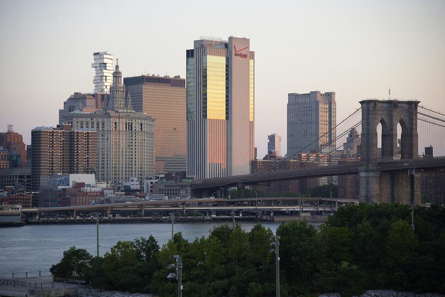 Brooklyn Heights - Promenade; View of Lower Manhattan