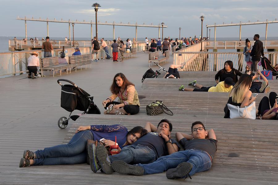 Coney Island - Beach; Pier