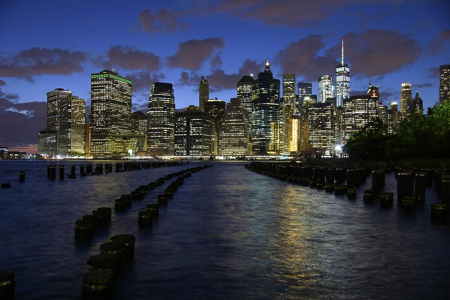 Lower Manhattan at Night