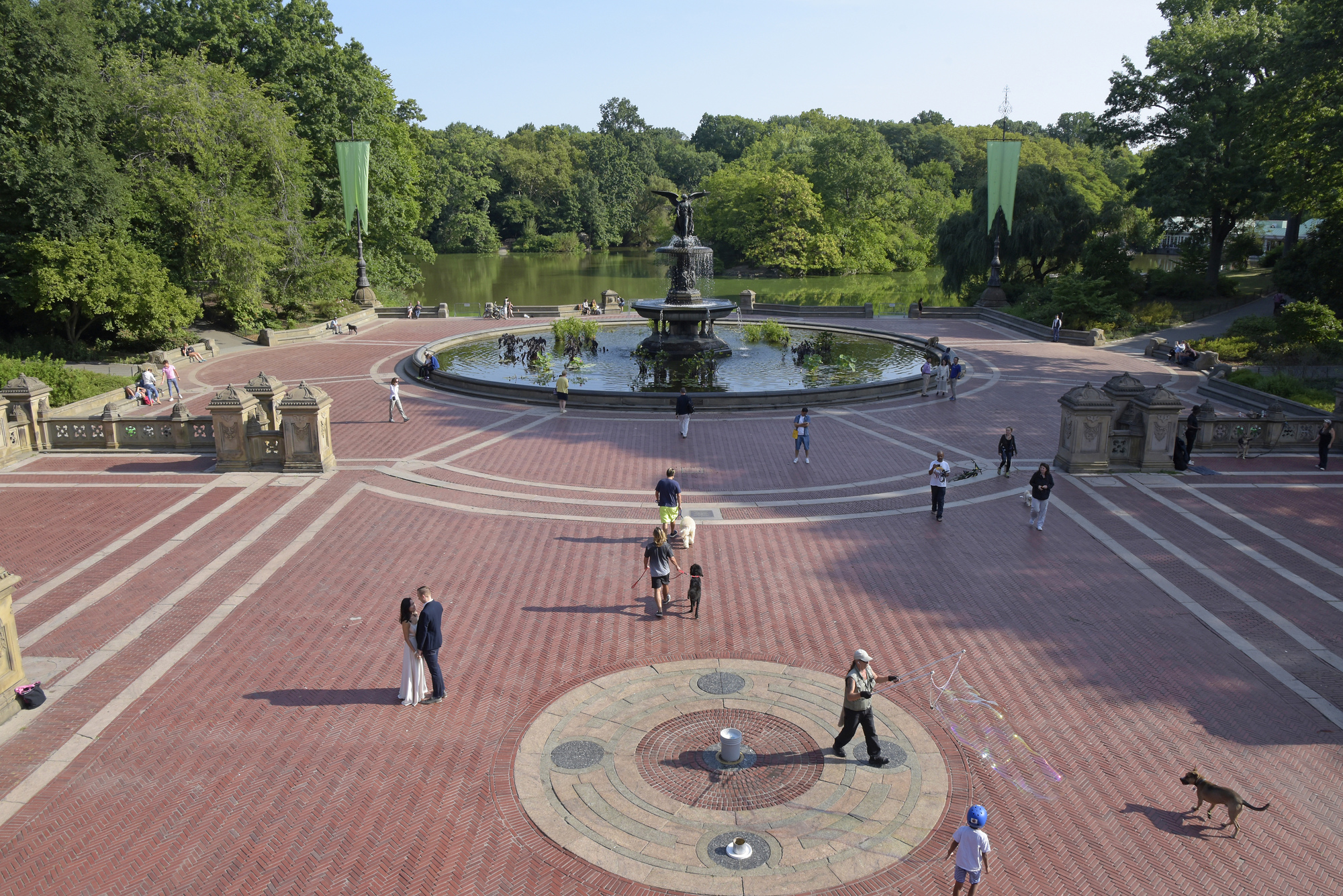 Up Close with Bethesda Terrace and Fountain in NYC