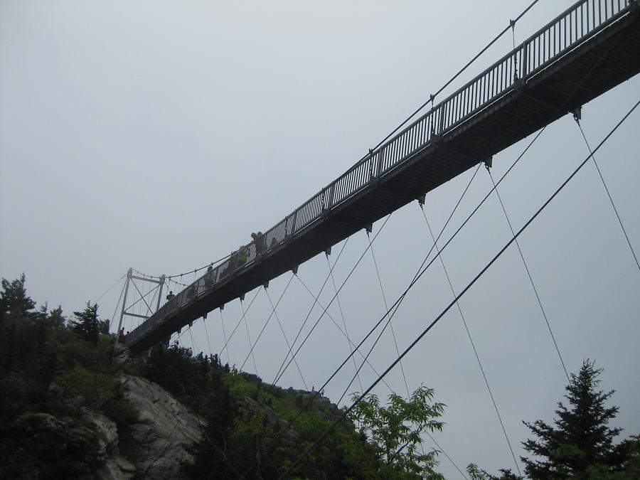 Blue Ridge Mountains Grandfather Mountain Mile-high Swinging Bridge