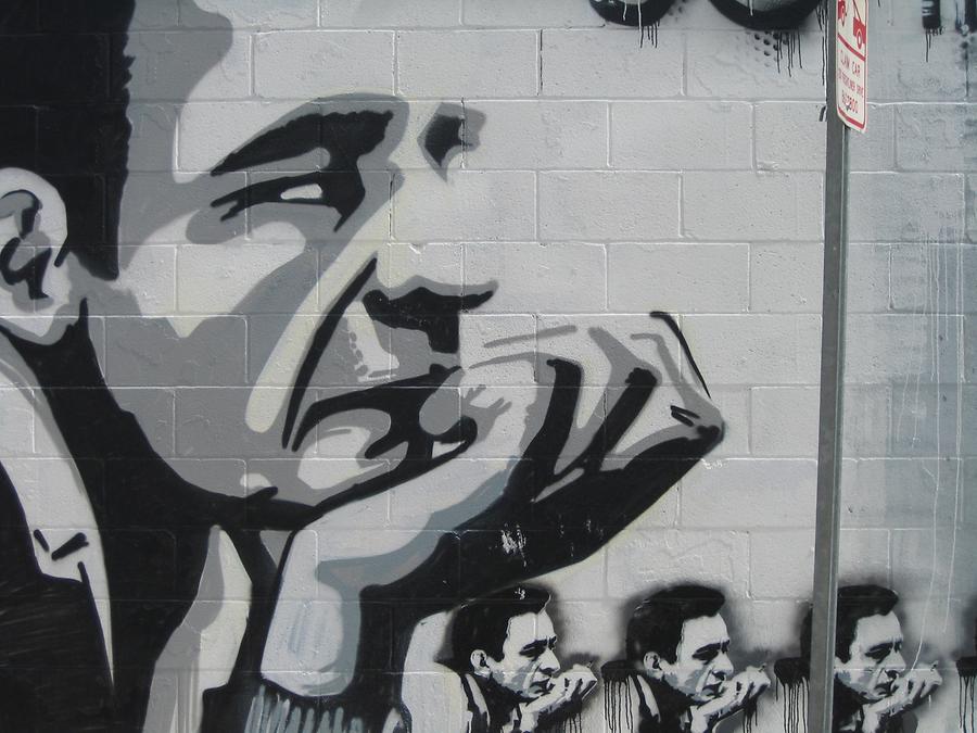 Nashville Johnny Cash Graffiti