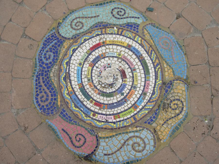 Salt Lake City - Jordan River Labyrinth - Mosaic
