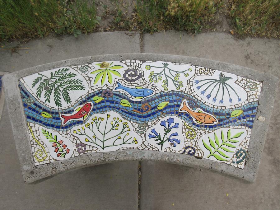 Salt Lake City - Jordan River Labyrinth - Mosaic