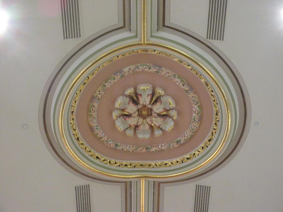 Salt Lake City - Temple Square - Assembly Hall of the Church of Jesus Christ of Latter-day Saints - Rosette