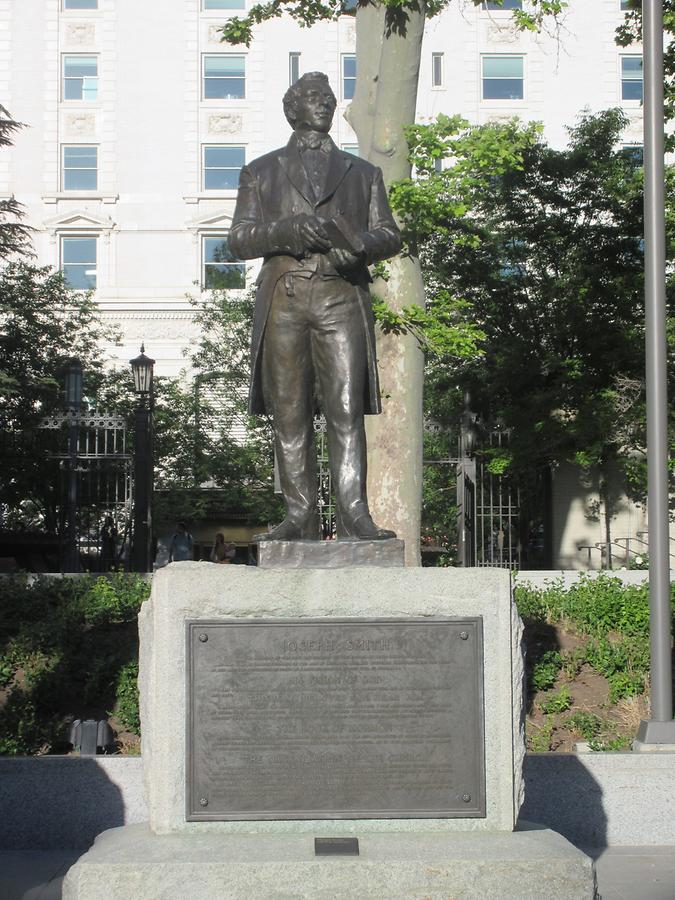 Salt Lake City - Temple Square - Joseph Smith Monument