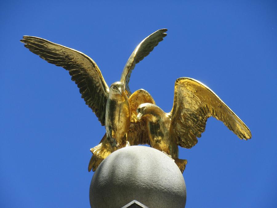 Salt Lake City - Temple Square - Seagull Monument