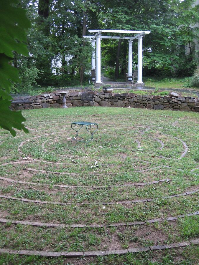Charlottesville Unitarian Universalist Thomas Jefferson Memorial Church Labyrinth