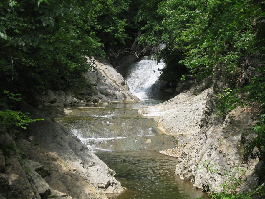 Natural Bridge Lace Waterfalls