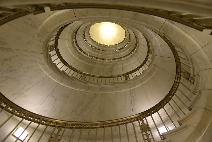United States Supreme Court Building - Circular Staircase