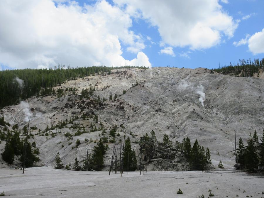 Yellowstone National Park - Roaring Mountain