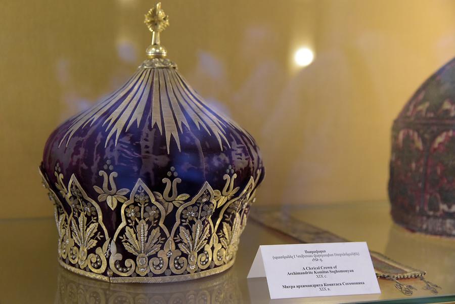 Etchmiadzin - Cathedral; Museum, Clerical Crown
