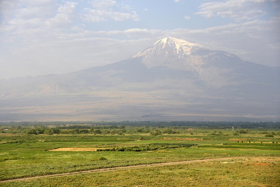 Mount Ararat near Khor Virap