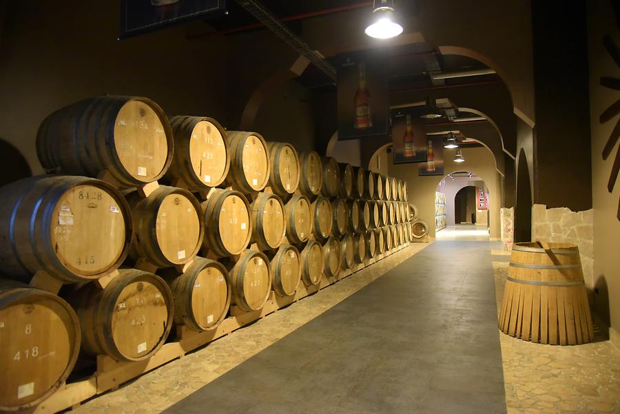 Ararat Brandy Factory - Barrels