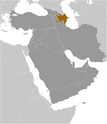 Azerbaijan in Middle East