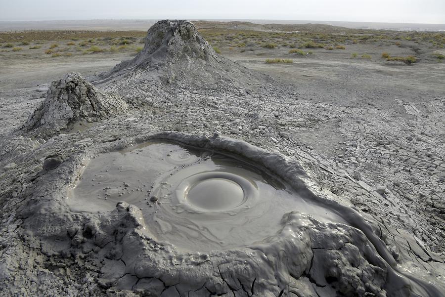 Mud Volcano near Alat