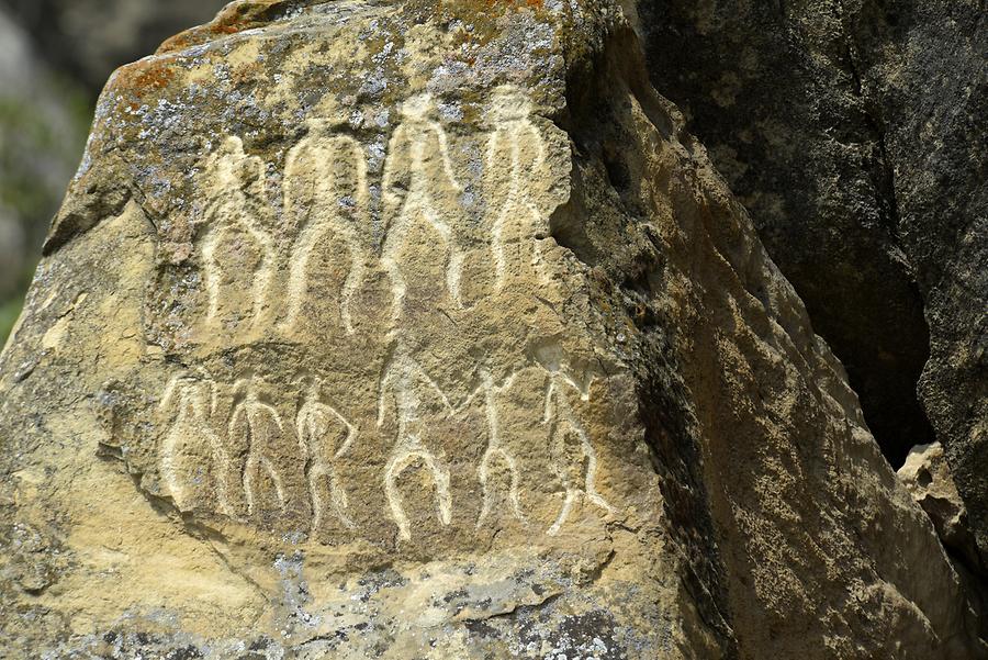 Gobustan National Park - Petroglyphs; Detail