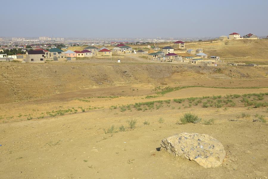 Landscape near Yanar Dag