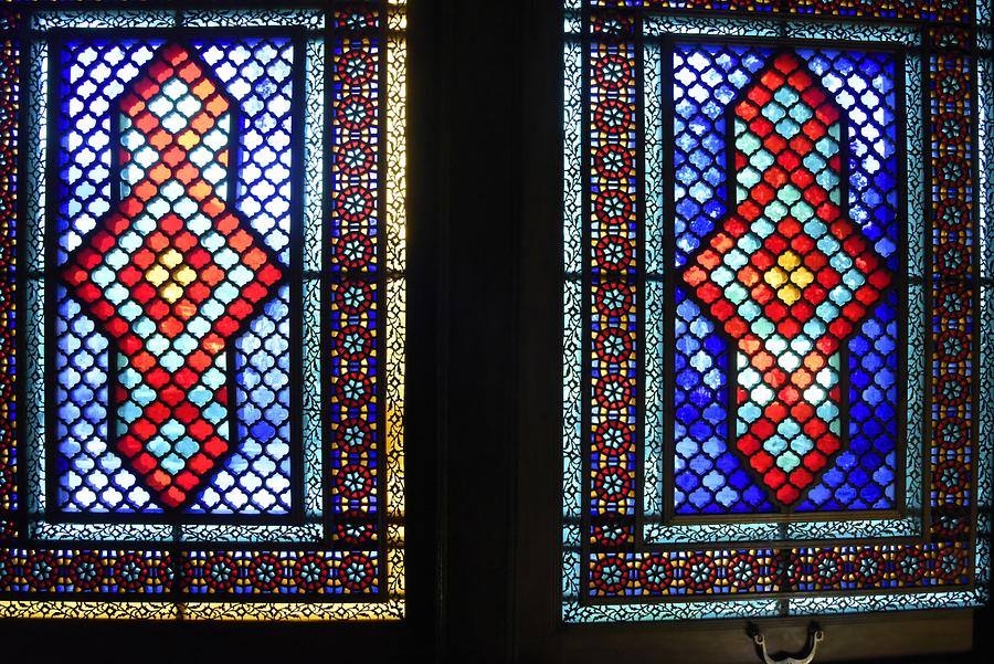 Shaki - Residence of Shaki Khans; Stained-Glass Window