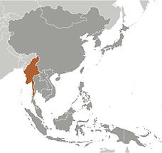 Burma in East And SouthEast Asia