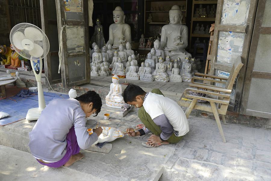 Stonemasons Mandalay